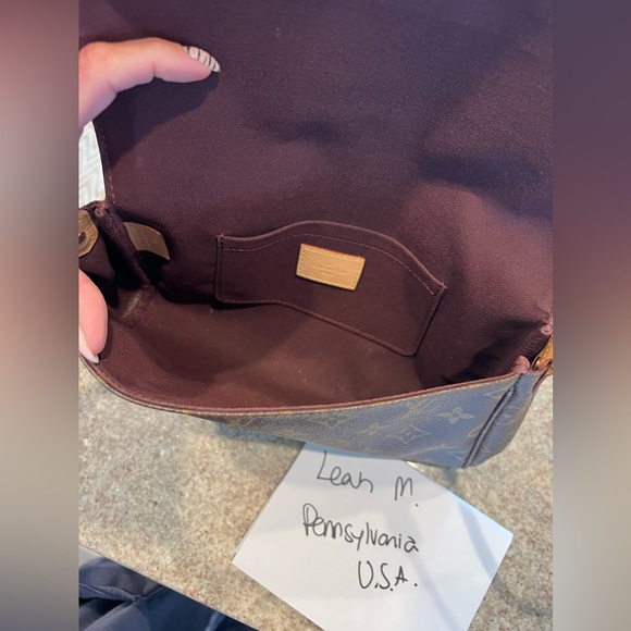 Authentic Louis Vuitton favorite MM monogram - Picture 6 of 8